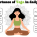 daily yoga and wellness routine